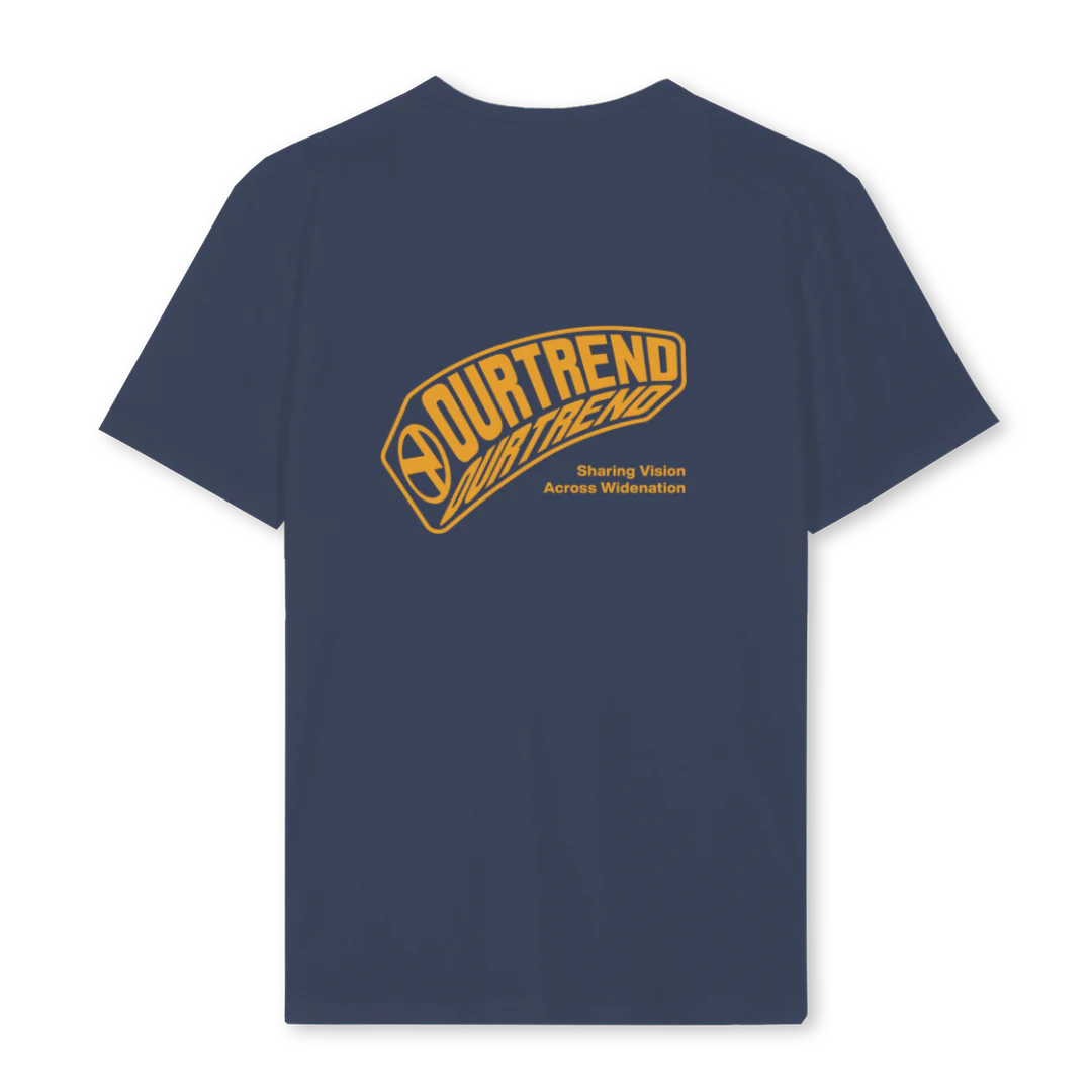 BRICK Navy Blue Regular Tee – Ourtrendkw BRICK Navy Blue Regular Tee – Ourtrendkw